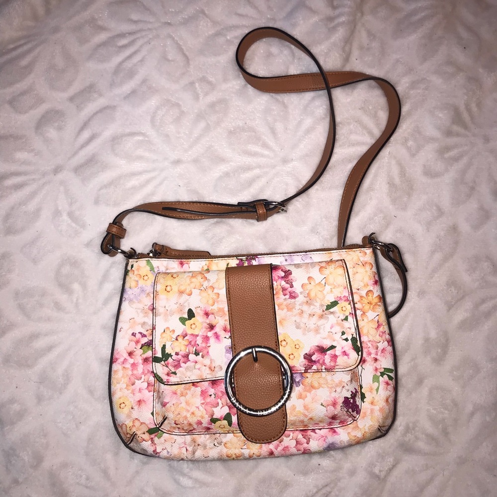 Dana Buchman Violet Crossbody Bag - Floral Print 🌸🌺🌼